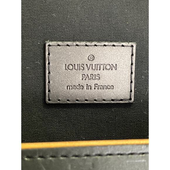 Louis Vuitton Vernis Webster Shoulder Bag Monogram Matte Gray Authentic - Picture 2 of 15